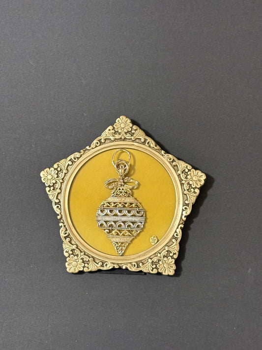 Silver & Gold Ornament