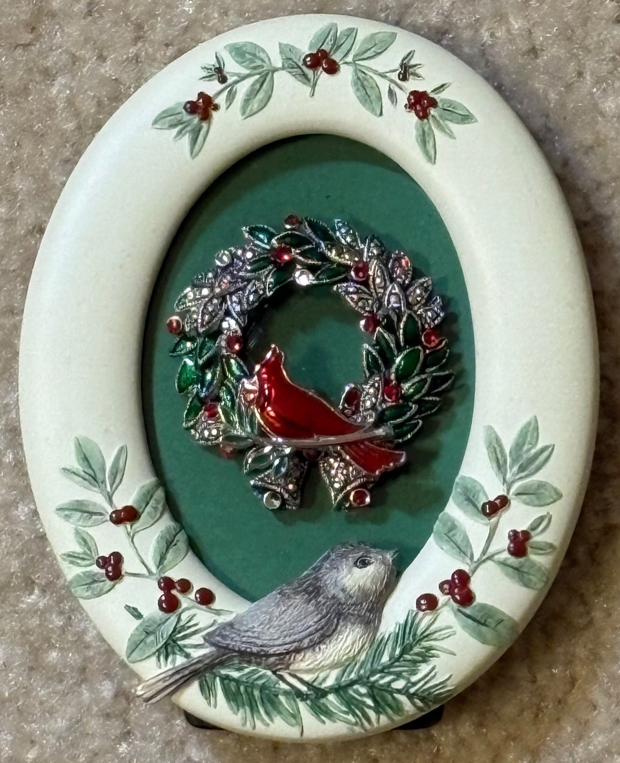 Cardinal Wreath