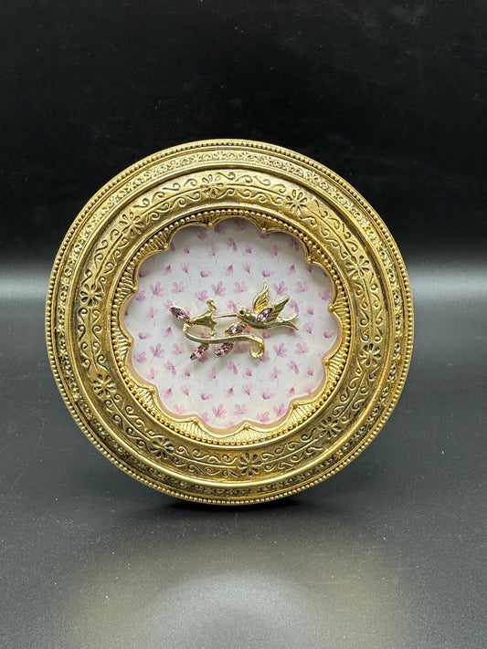 Peaceful Purple Hummingbird