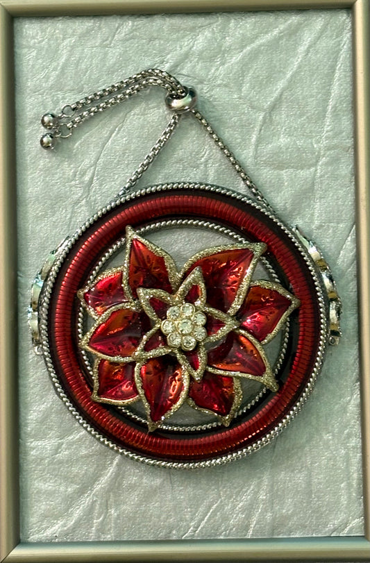 Poinsettia Ornament