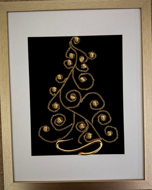 Golden Swirl Tree
