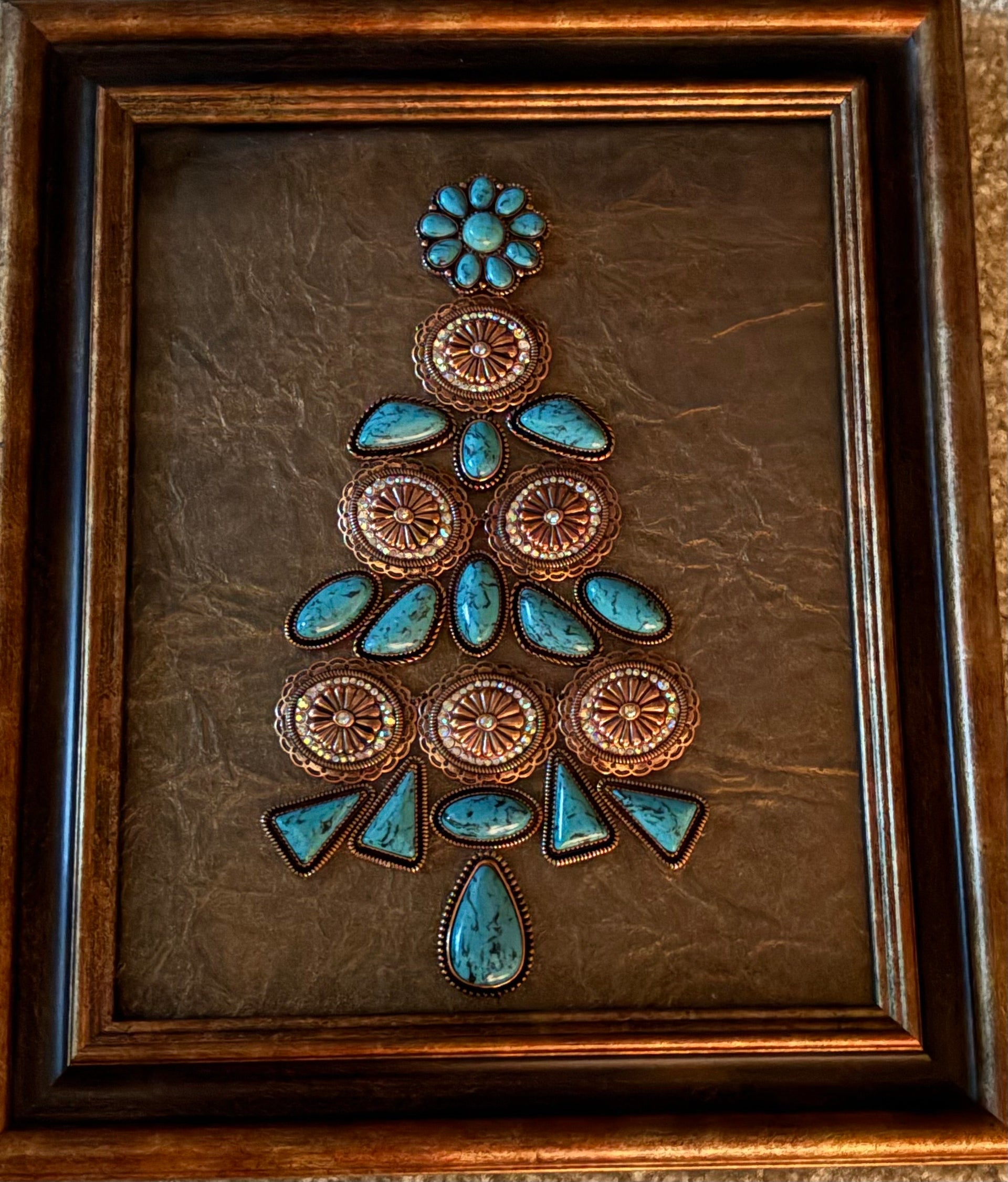 Bronze and Turquoise Tree
