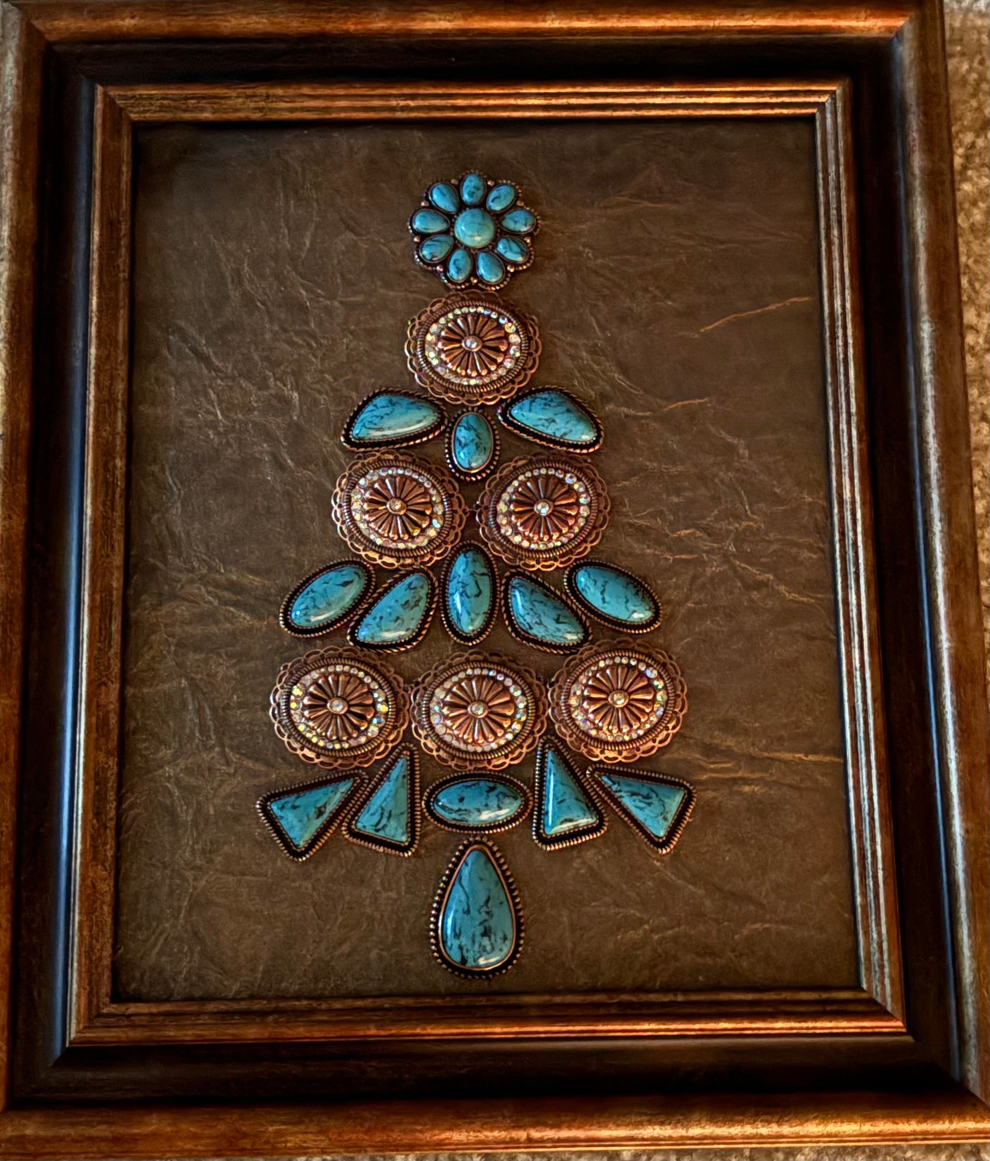 Bronze and Turquoise Tree