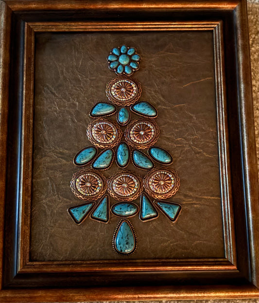 Bronze and Turquoise Tree