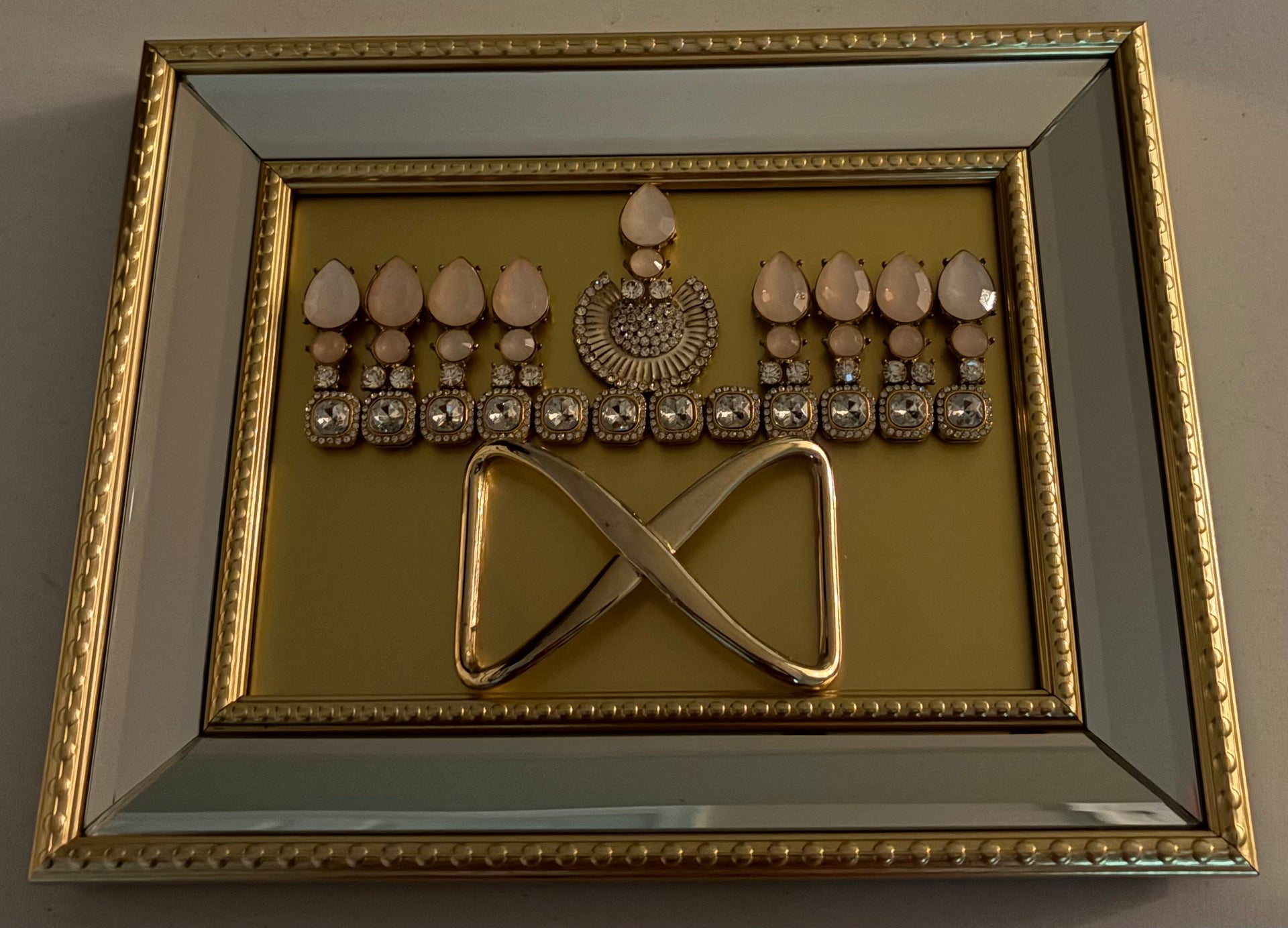 Pretty in Pink Menorah